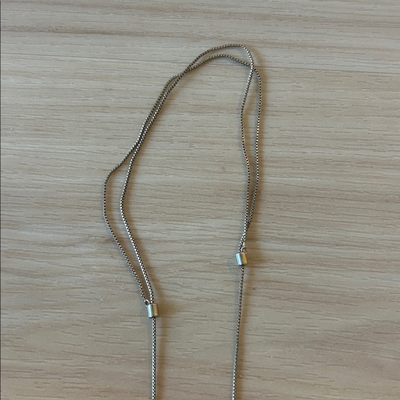 Madewell Gold Tone Medallion Necklace - Picture 4 of 4